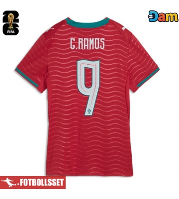 Portugal Goncalo Ramos #9 Hemmatröja Dam VM 2026 Kortärmad